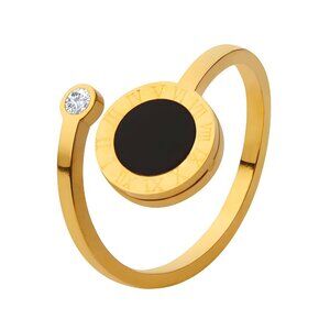 Glozzo Stainless Steel Intensity Finger Ring